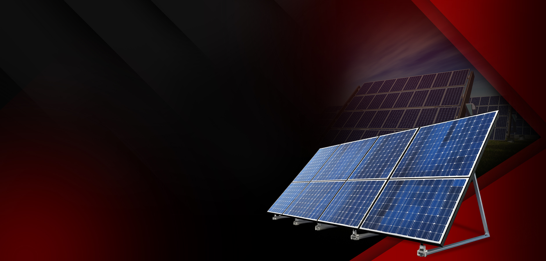 website banner solar